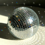 large disco mirror ball