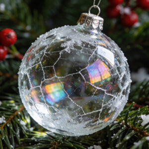 Christmas glass ball