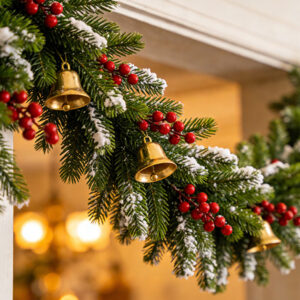 Artificial christmas garland